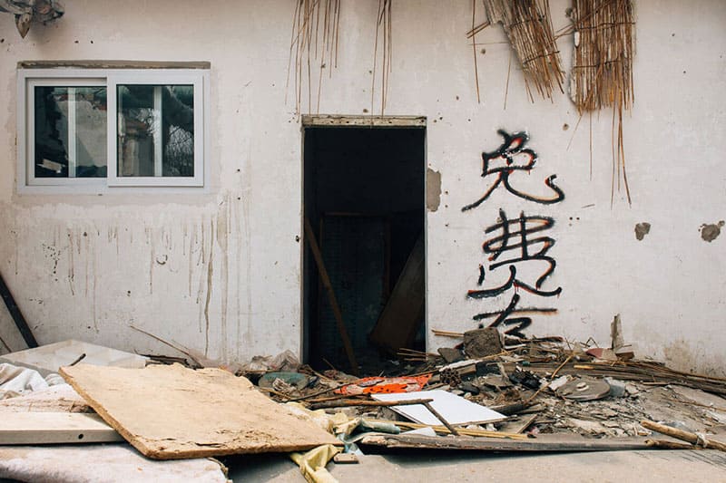 Death of a neighbourhood in Beijing, China